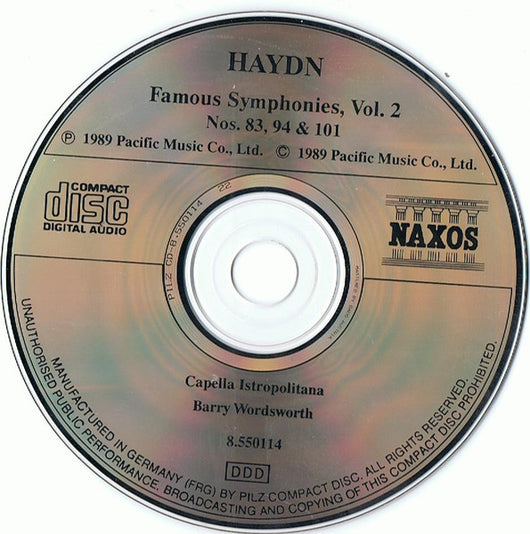 famous-symphonies,-vol-2:-no.-94-surprise-•-no.-101-the-clock-•-no.-83-the-hen