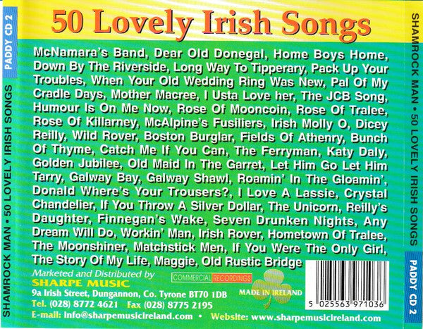 50-lovely-irish-songs-from-the-shamrock-man---everyones-favourites