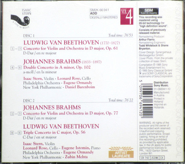 beethoven:-violin-concerto-•-triple-concerto-•-brahms:-violin-concerto-•-double-concerto