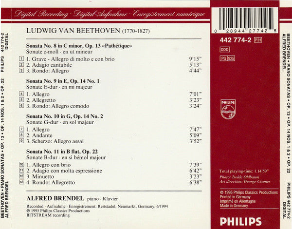 piano-sonatas-=-klaviersonaten-op.-13-«pathétique»-/-op.-14-nos.-1-&-2-/-op.-22