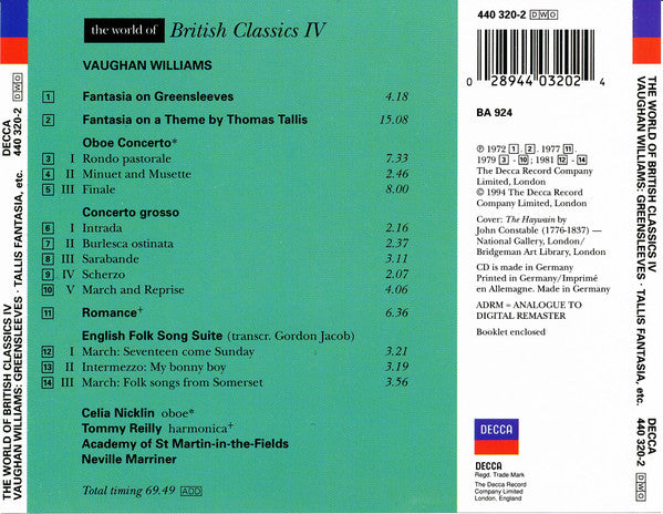 vaughan-williams:-greensleeves;-tallis-fantasia-the-world-of-british-classics-iv