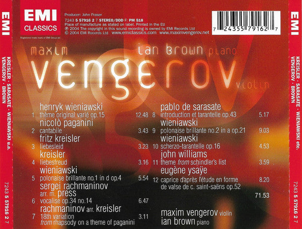 kreisler,-sarasate,-paganini,-wieniawski
