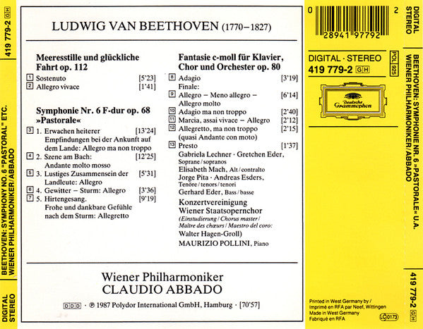symphonie-no.-6-»pastorale«-·-chor-fantasie-·-meeresstille-und-glückliche-fahrt-=-choral-fantasy-∙-calm-sea-and-prosperous-voyage