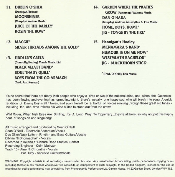 favourite-irish-drinking-songs