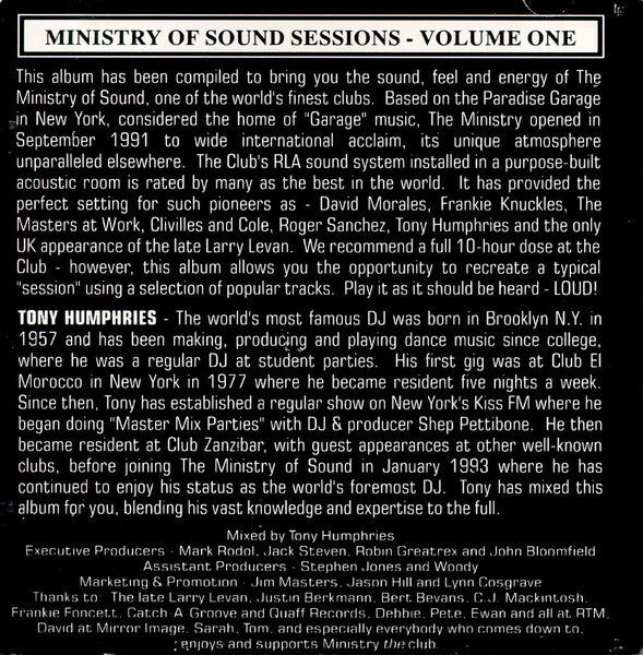 ministry-of-sound-(the-sessions-volume-one)