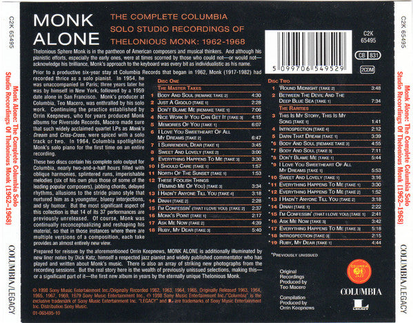 monk-alone:-the-complete-columbia-solo-studio-recordings-1962-1968