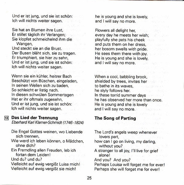lieder