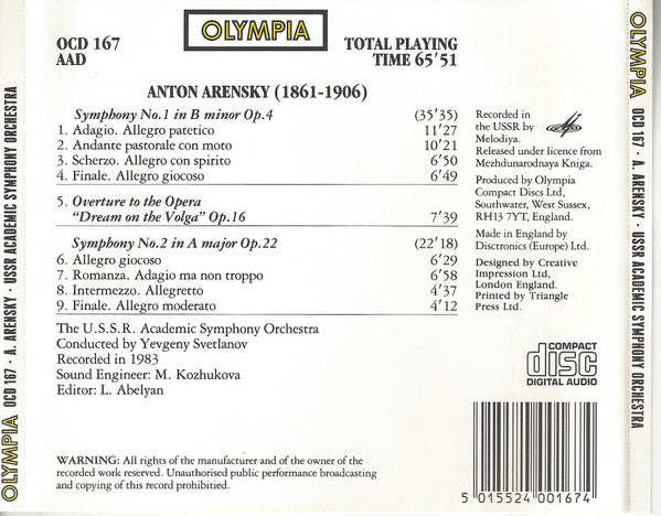 symphonies-nos.-1-&-2-/-overture-"dream-on-the-volga"