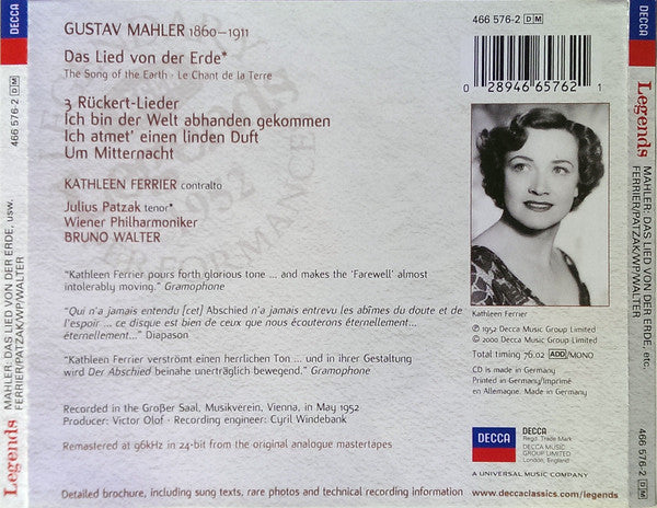 das-lied-von-der-erde---3-rückert-lieder