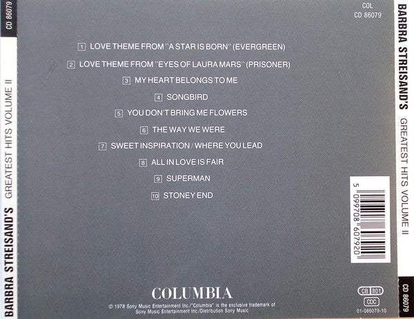 barbra-streisands-greatest-hits---volume-2