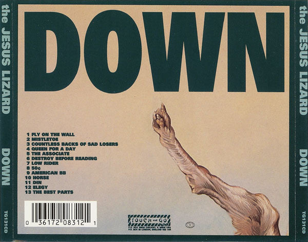 down