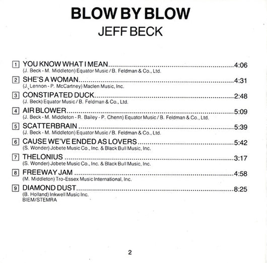 blow-by-blow