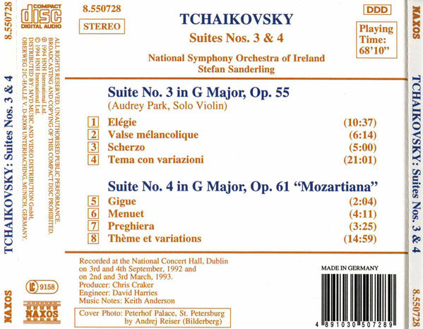 suites-for-orchestra-no.-3,-op.-55-/-no.-4,-op.-61-"mozartiana"