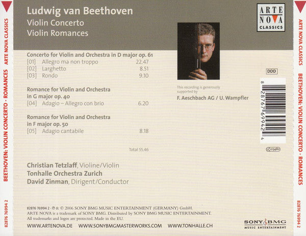 violin-concerto-op.-61-/-violin-romances-op.-40-&-50