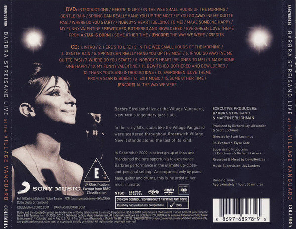 one-night-only:-barbra-streisand-and-quartet-live-at-the-village-vanguard