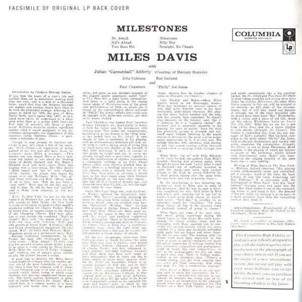 milestones