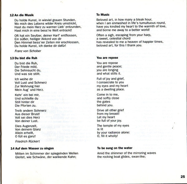 schubert-lieder