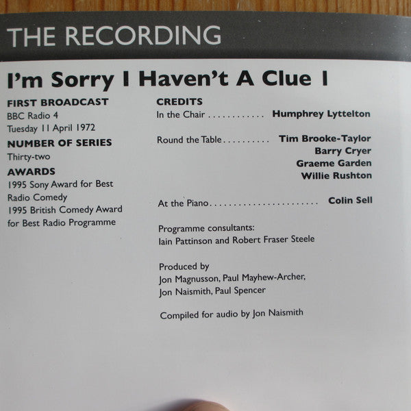 im-sorry-i-havent-a-clue---one