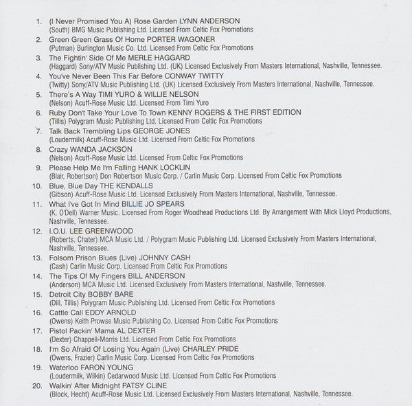 all-time-country-favourites