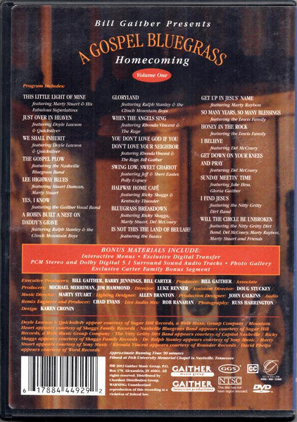 a-gospel-bluegrass-homecoming:-volume-one