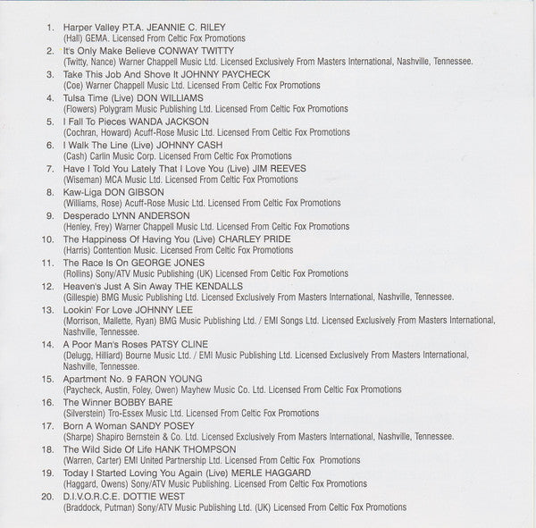 all-time-country-favourites