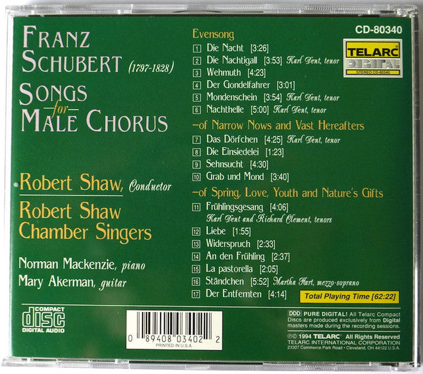 schubert---songs-for-male-chorus