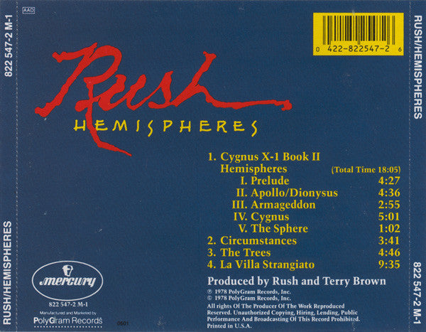hemispheres