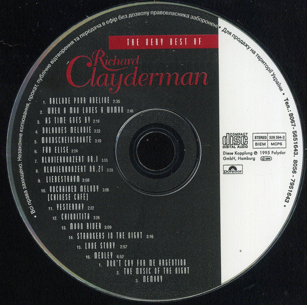 la-romance:-the-very-best-of-richard-clayderman