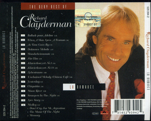 la-romance:-the-very-best-of-richard-clayderman