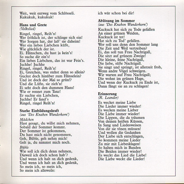lieder