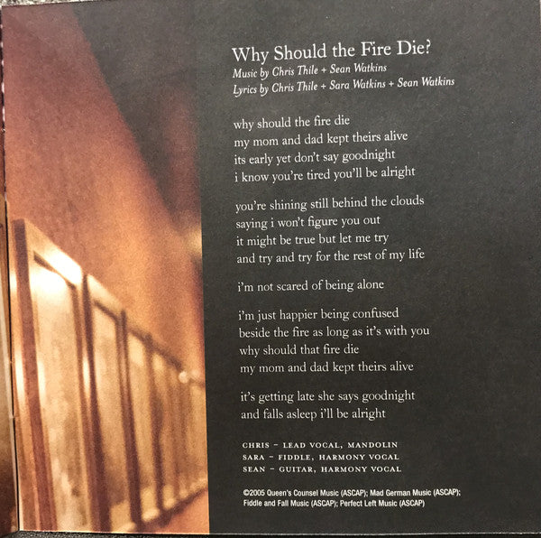 why-should-the-fire-die?