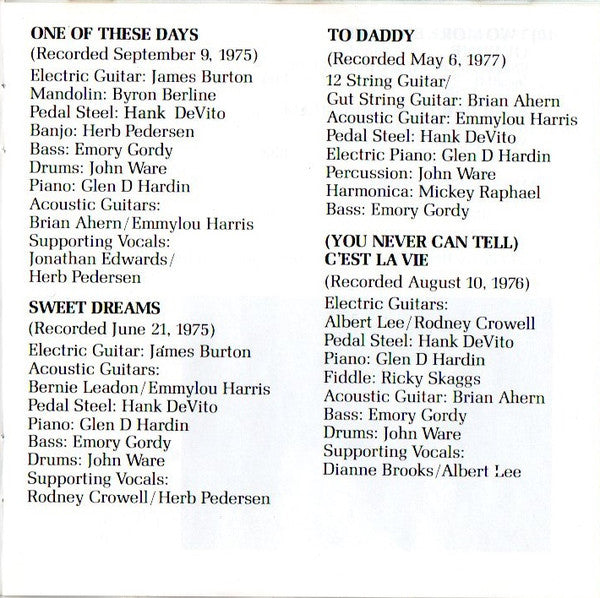profile-/-best-of-emmylou-harris