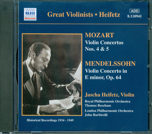 heifetz:-mozart-/-mendelssohn-(historical-recordings-1934-1949)