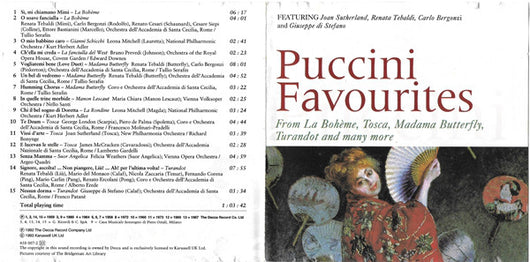 puccini-favourites