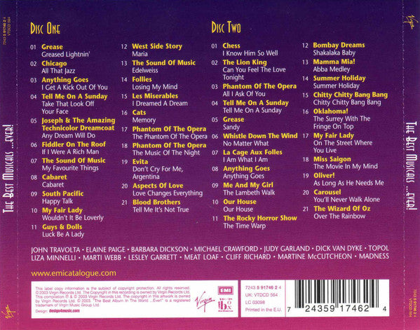the-best-musicals...ever!