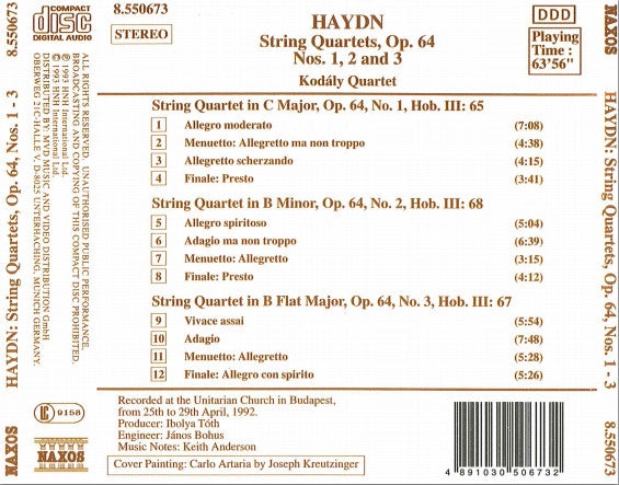 string-quartets-op.-64---nos.-1,-2-and-3