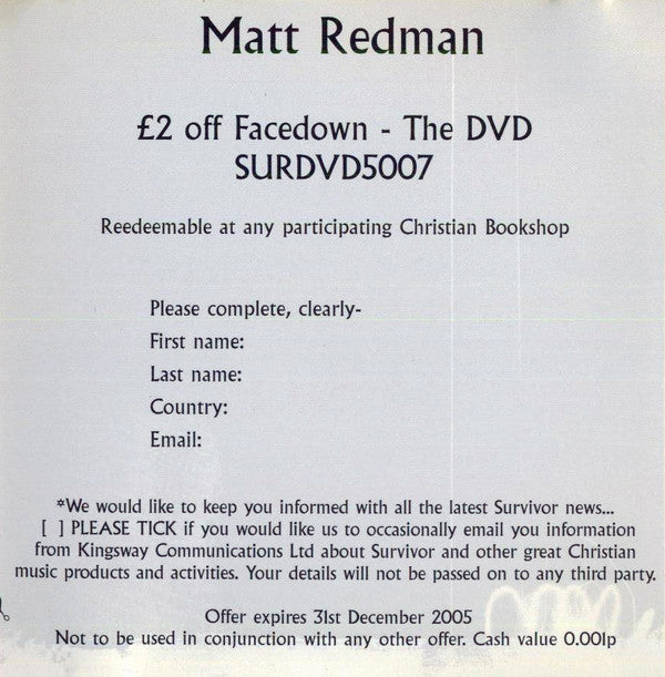 facedown