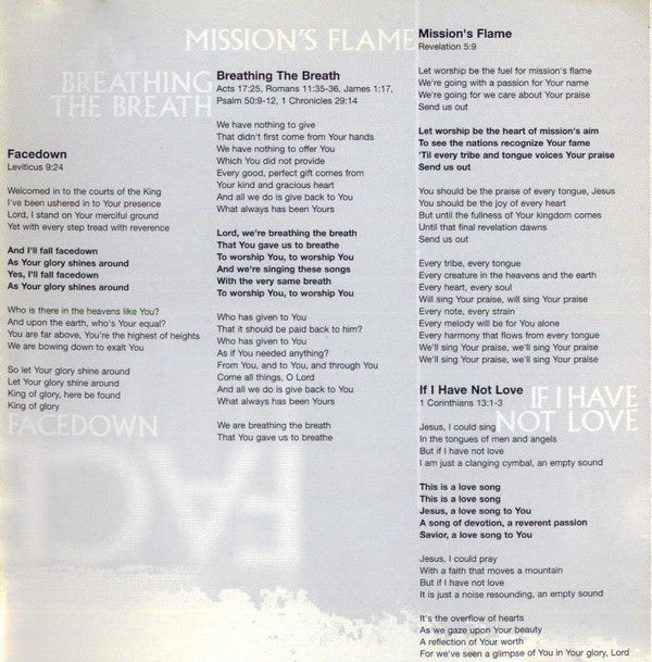 facedown