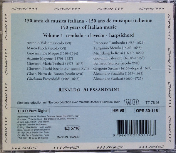 150-anni-di-musica-italiana-(da-valente-a-scarlatti)-volume-1:-cembalo