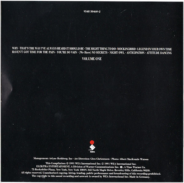 the-best-of-carly-simon-(volume-one)