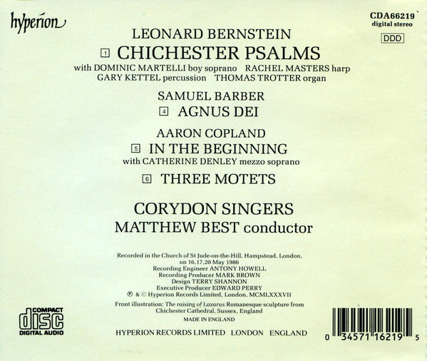 bernstein:-chichester-psalms-/-copland:-in-the-beginning-&-three-motets-/-barber:-agnus-dei