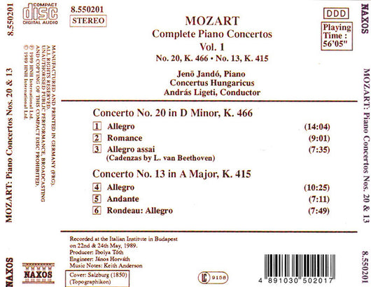 complete-piano-concertos-vol.-1---nos.-20-and-13