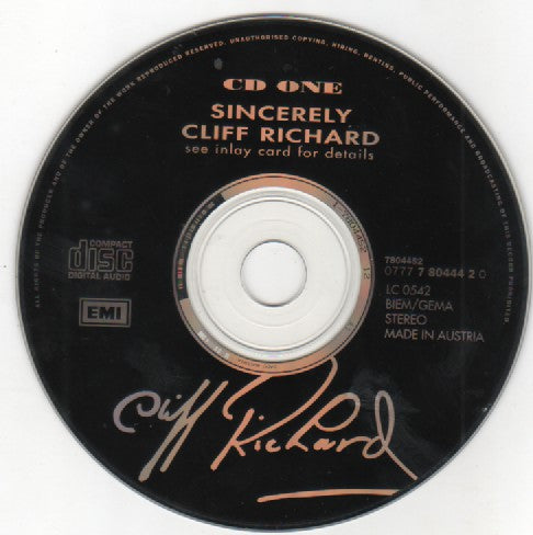 cliff-richard-cd-collection-cd-11-sincerely(1969)-&-live-at-the-talk-of-the-town