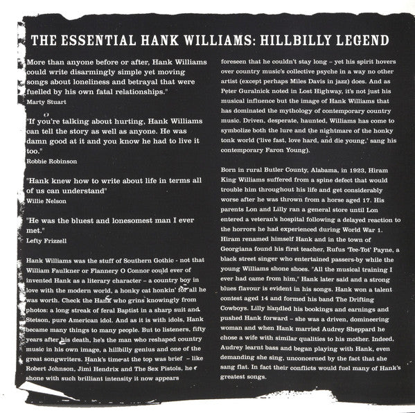 the-essential-hank-williams:--hillbilly-legend