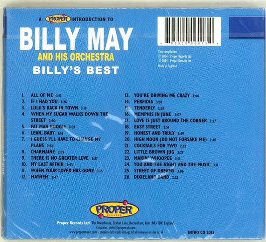 a-proper-introduction-to-billy-may-and-his-orchestra---billys-best