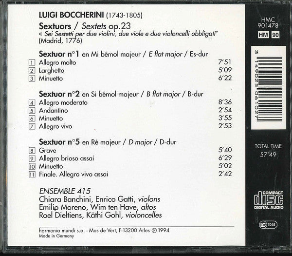 sextuors-op.23-1,-2,-5
