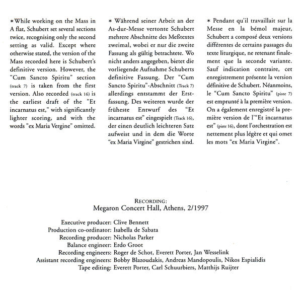 schubert-*-mass-in-a-flat-