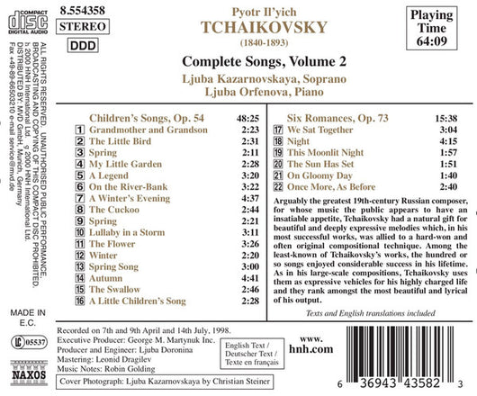 complete-songs,-volume-2