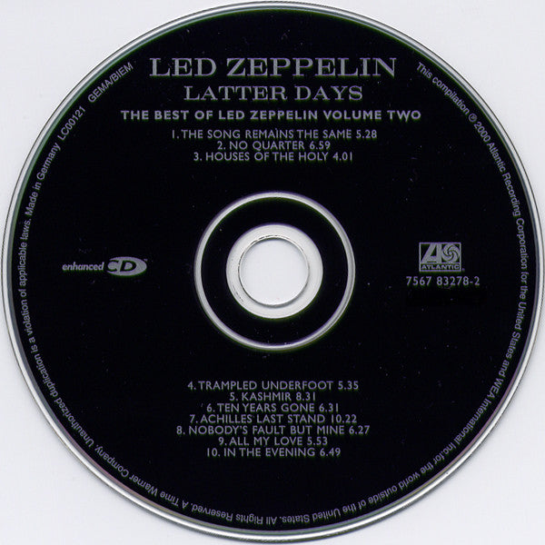 latter-days:-the-best-of-led-zeppelin-volume-two