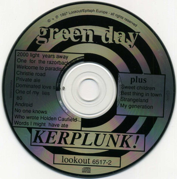 kerplunk!